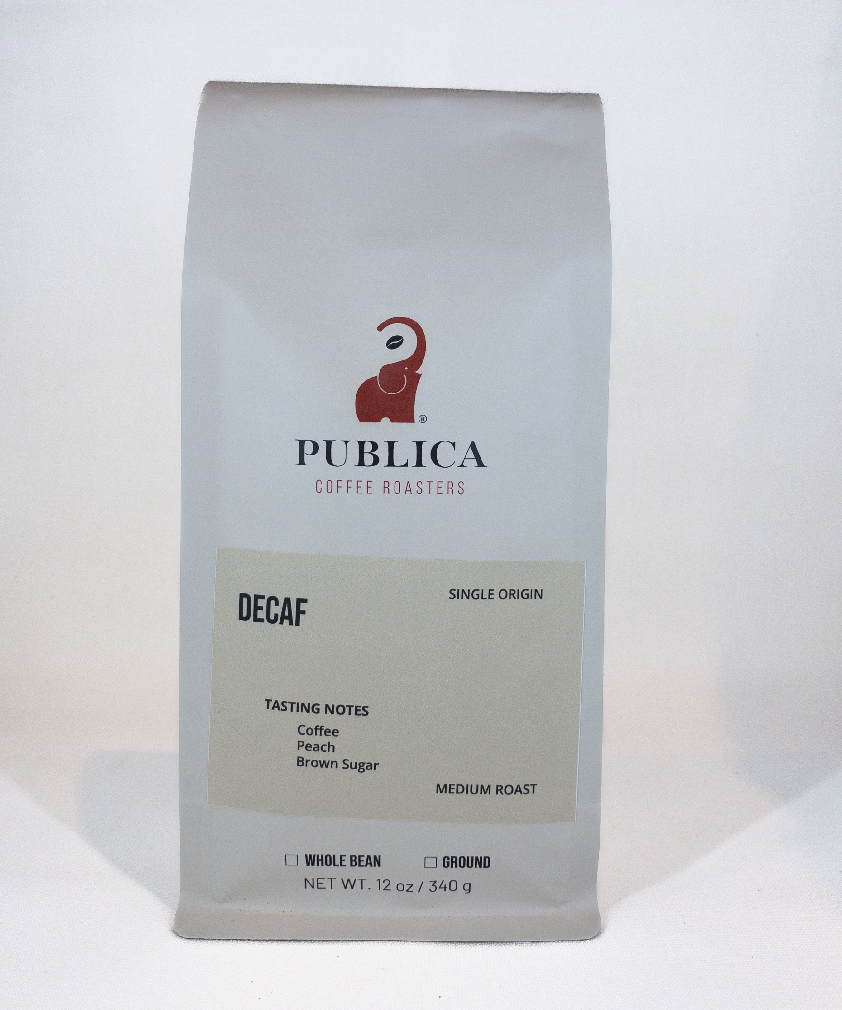 Publica Coffee Roasters decaf coffee