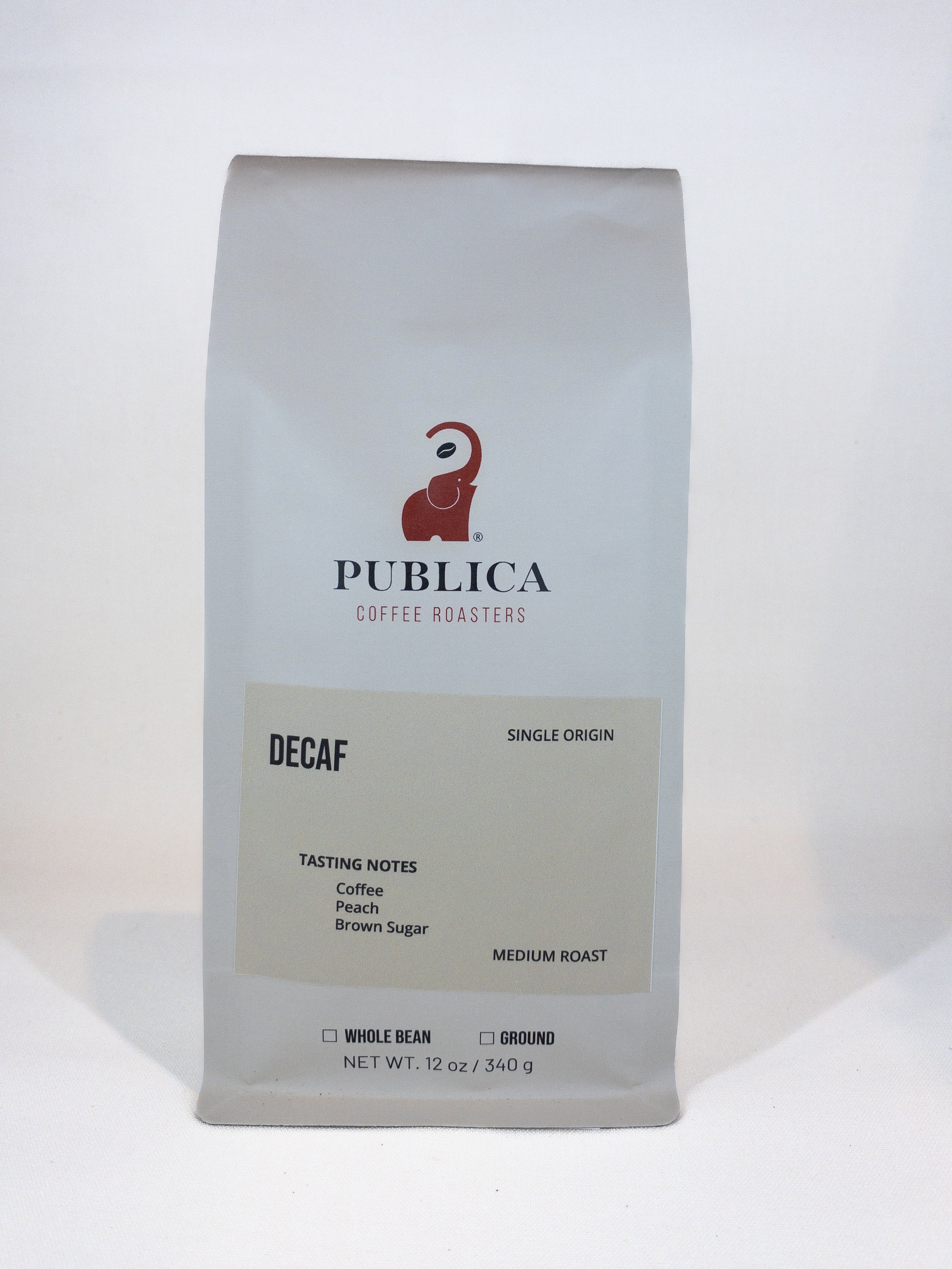 Publica Coffee Roasters decaf coffee