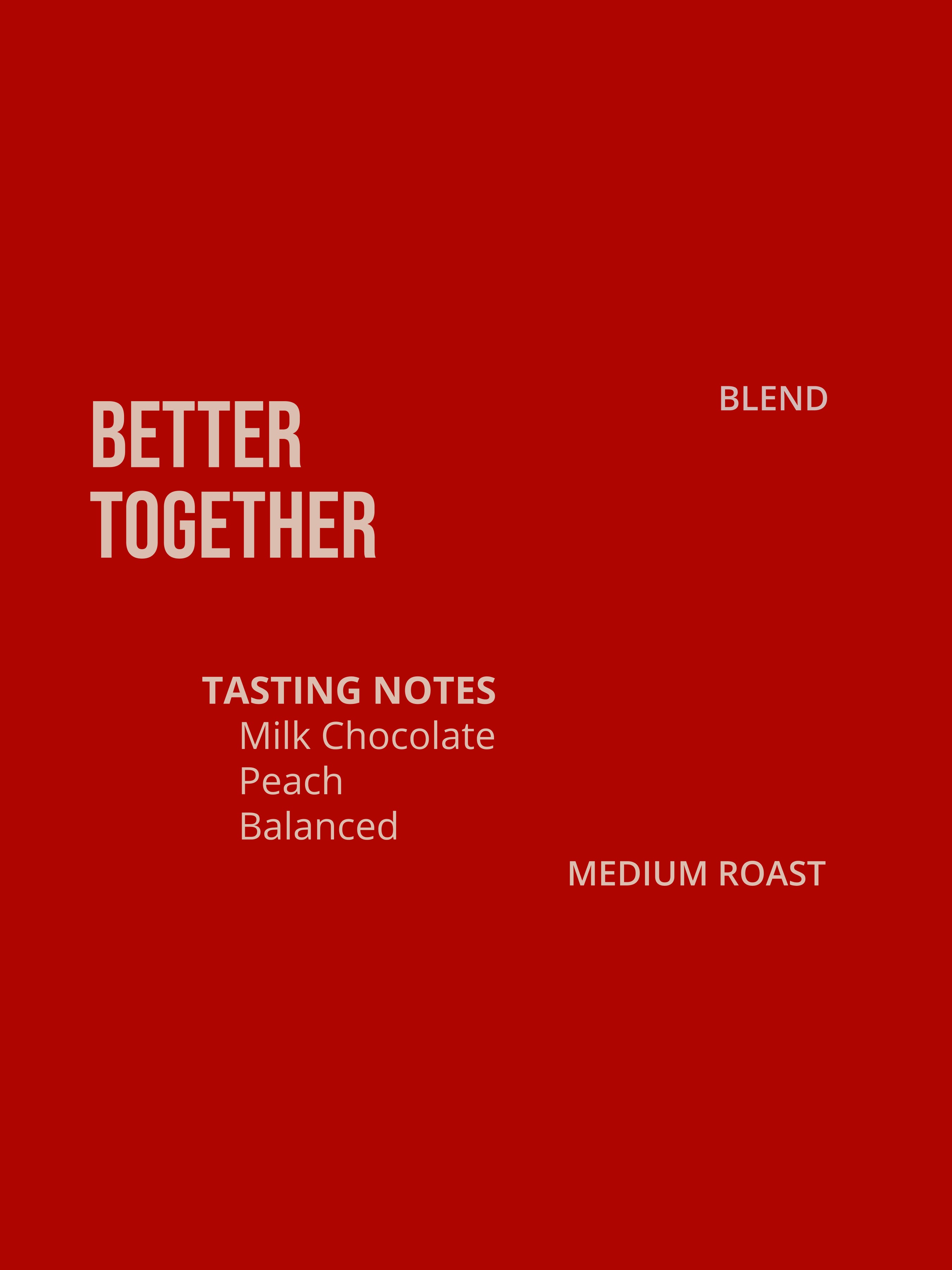 publica better together coffee blend